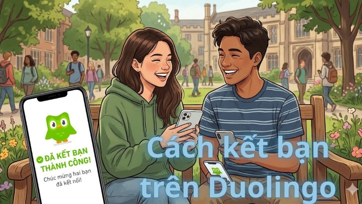 Cách kết bạn trên Duolingo dễ dàng trên điện thoại và máy tính
